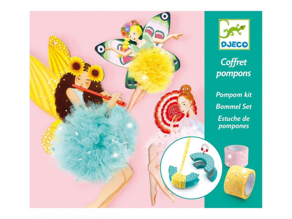 Djeco Fairy Pom Pom Kit - Radish Loves