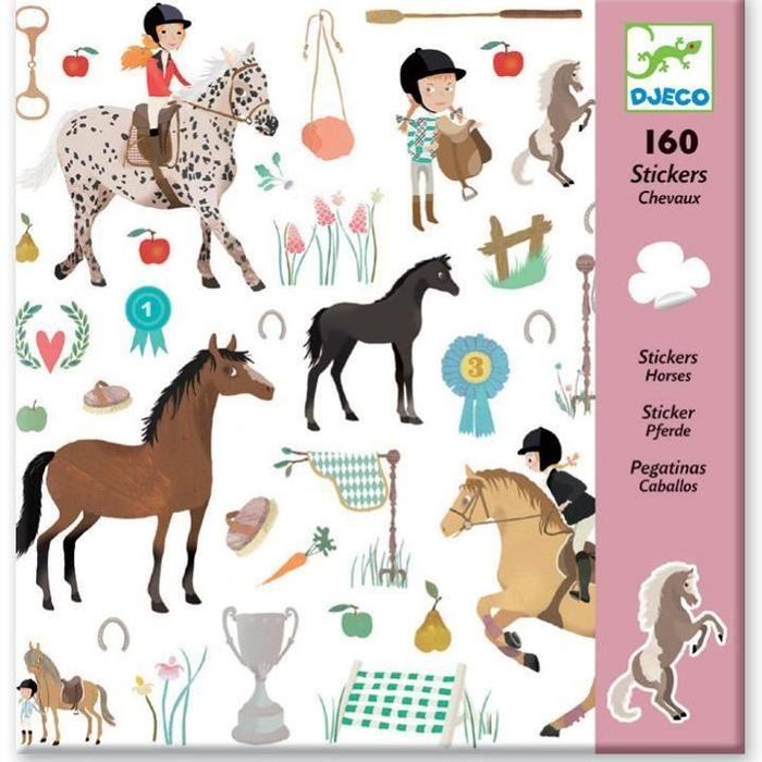 Djeco Horses Stickers - Radish Loves