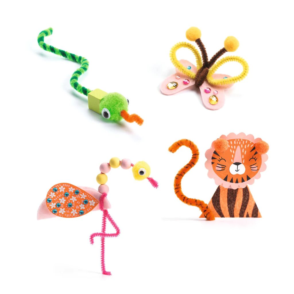 Djeco Jungle Animal Creation Box - Radish Loves