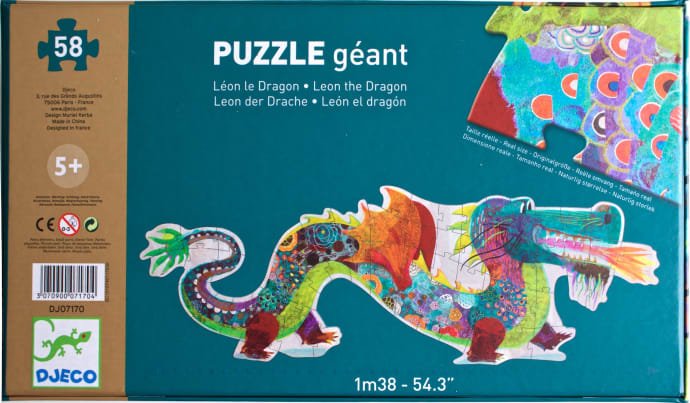 Djeco Leon The Dragon Floor Puzzle - Radish Loves