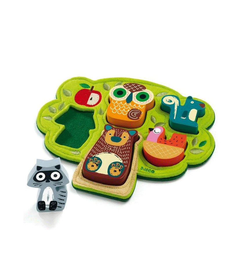 Djeco Oski Relief Puzzle - Radish Loves