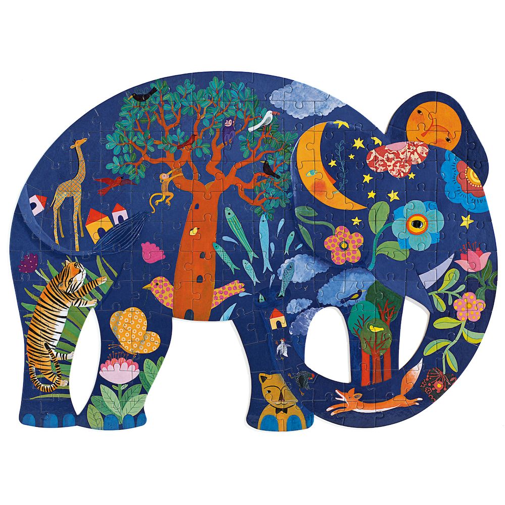Djeco Puzz’art Elephant 150pcs - Radish Loves