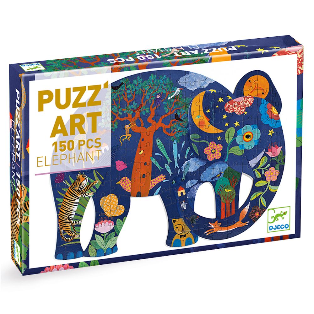 Djeco Puzz’art Elephant 150pcs - Radish Loves