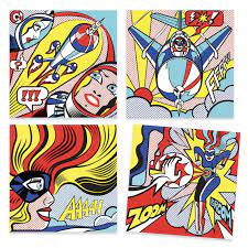 Djeco Superheroes Transfer Colouring Kit - Radish Loves