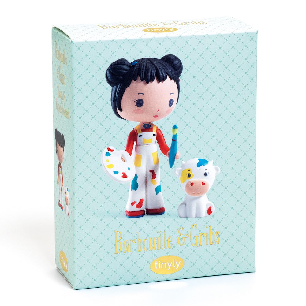 Djeco Tinyly Figurine - Barbouille & Gribs - Radish Loves