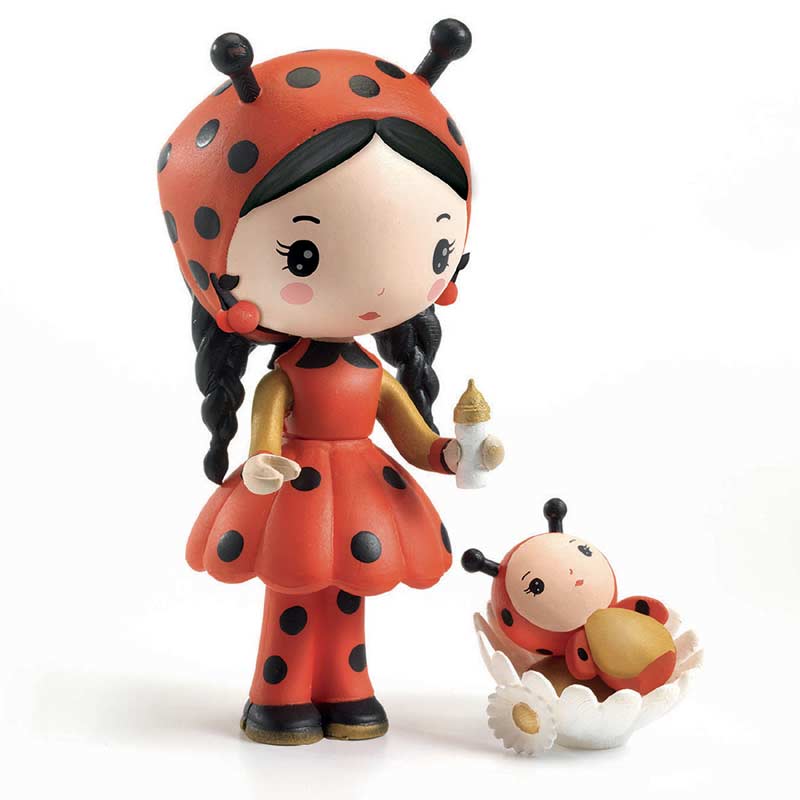 Djeco Tinyly Figurine - Coco & Minico - Radish Loves