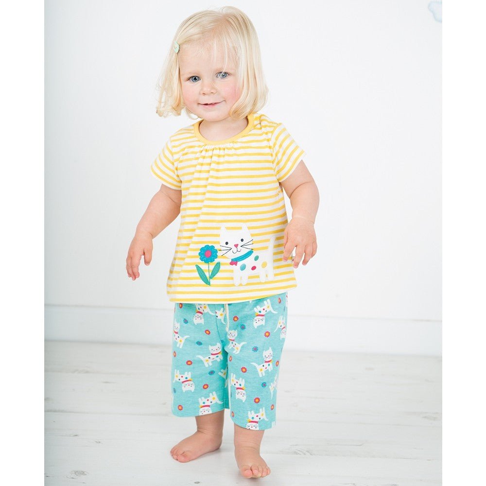 Frugi Little Peony Pyjamas - Radish Loves
