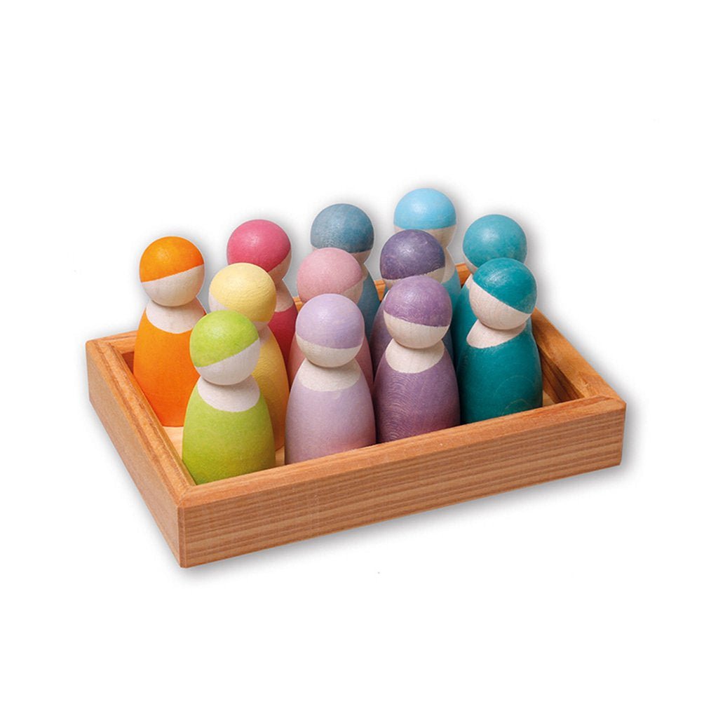 Grimm's 12 Pastel Friends - Radish Loves