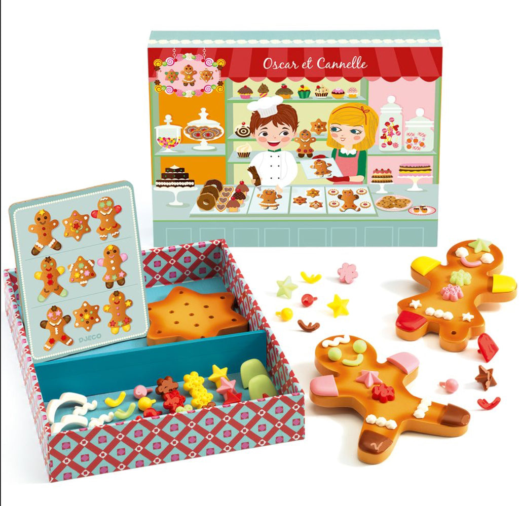 Djeco Role Play Oscar & Cannelle Make Shortbread With A Menu