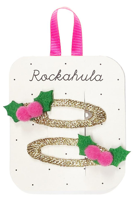 Rockahula Holly Pom Pom Clips