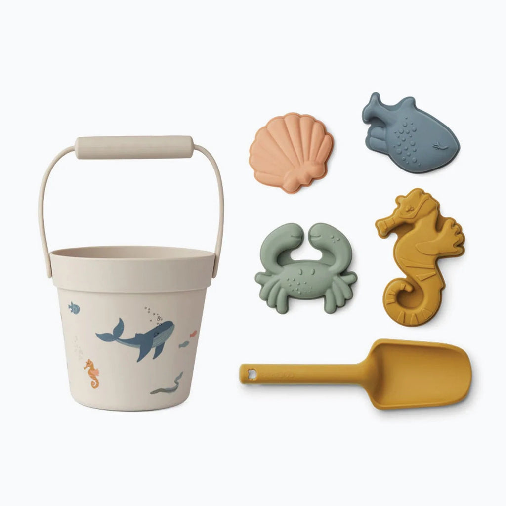 Liewood Dante Beach Set - Sea Creature Sandy - Radish Loves