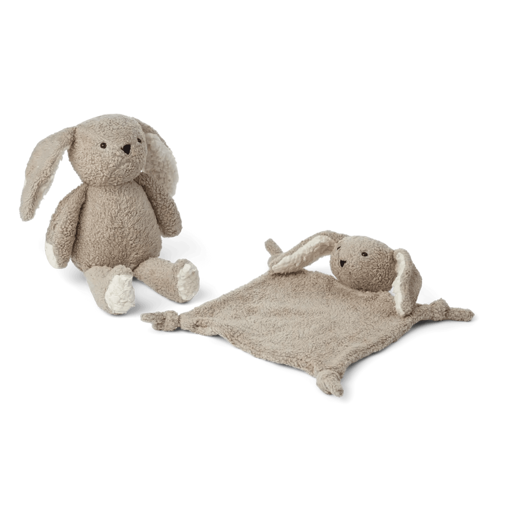 Liewood Ted Baby Gift Set - Rabbit / Pale Grey - Radish Loves