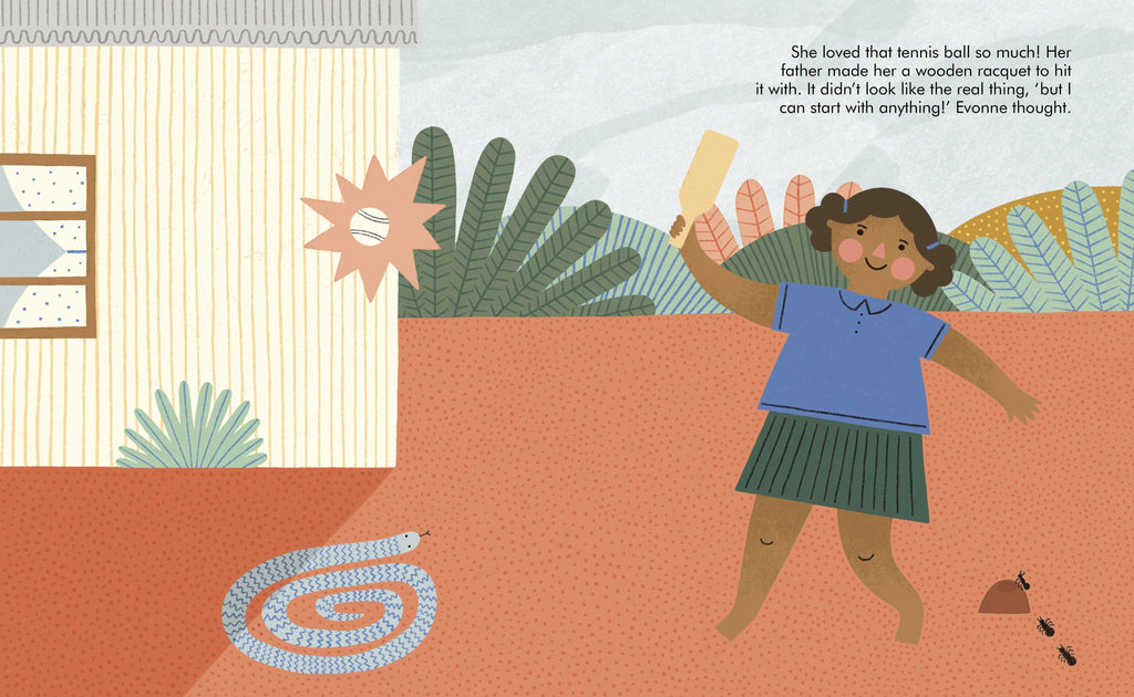 Little People, Big Dreams - Evonne Goolagong - Radish Loves