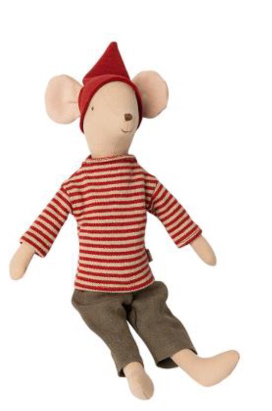 Maileg Christmas Mouse Medium Boy - Radish Loves