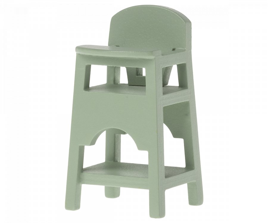 Maileg Mouse High Chair Mint - Radish Loves