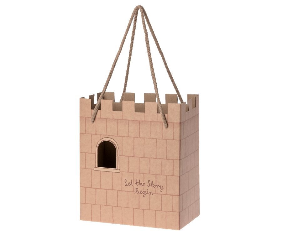 Maileg Paper Bag Castle: Let The Story Begin - Rose - Radish Loves