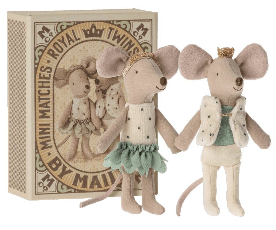 Maileg Royal Twins Mice - Radish Loves