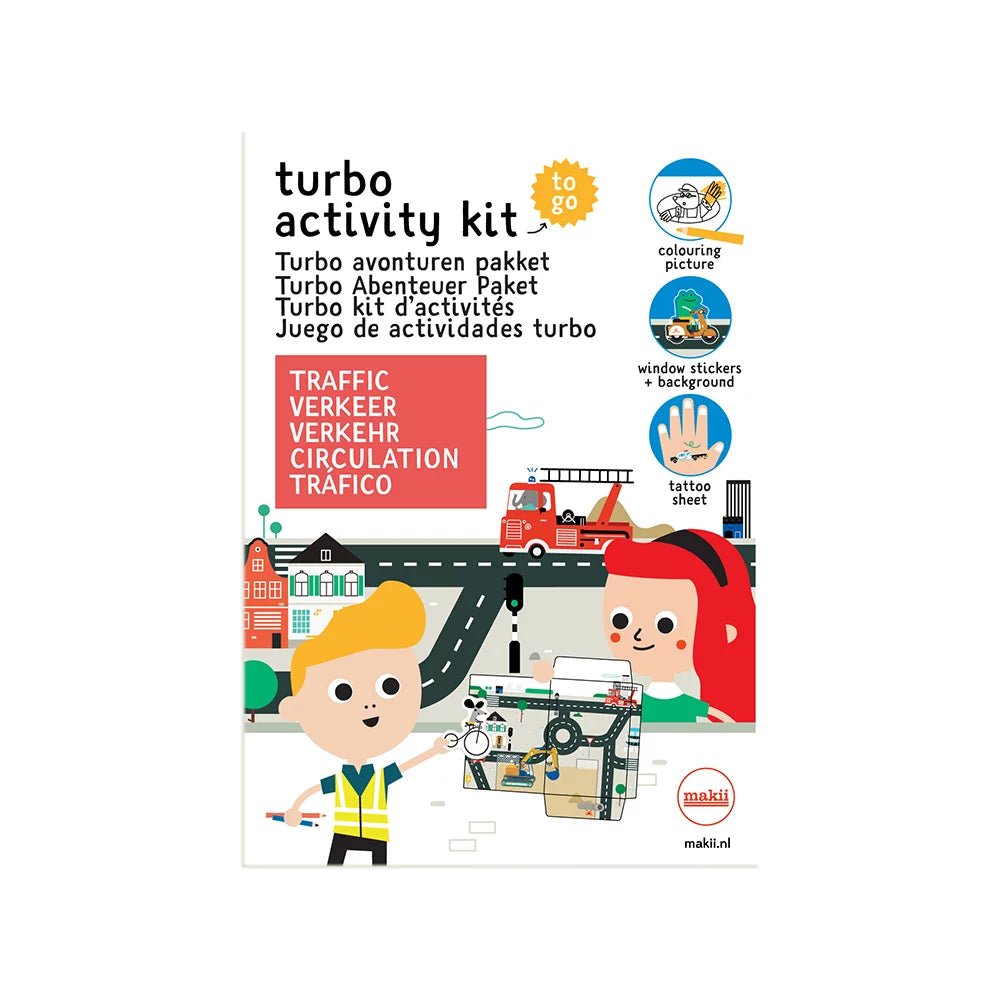 Makii Turbo Activity Kit Traffic - Radish Loves
