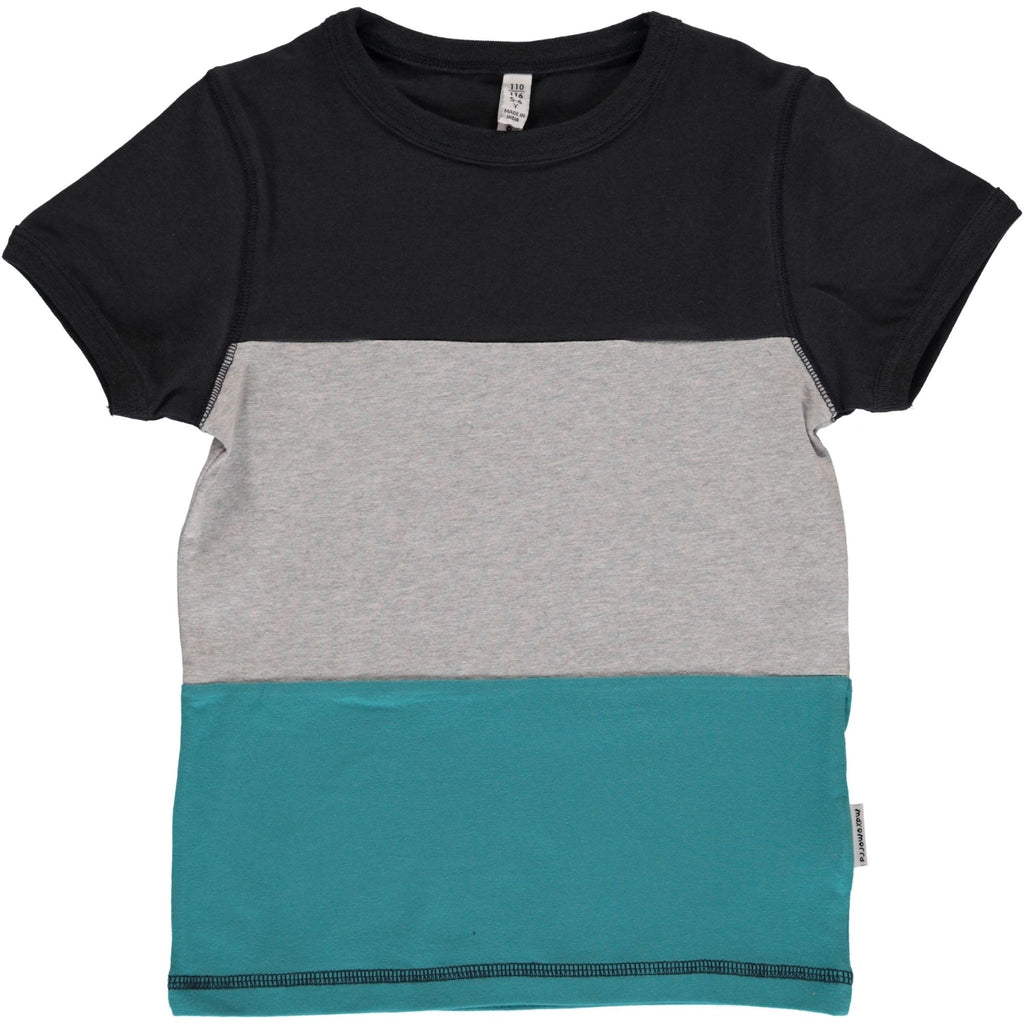 Maxomorra Block Short Sleeve T-Shirt - Radish Loves