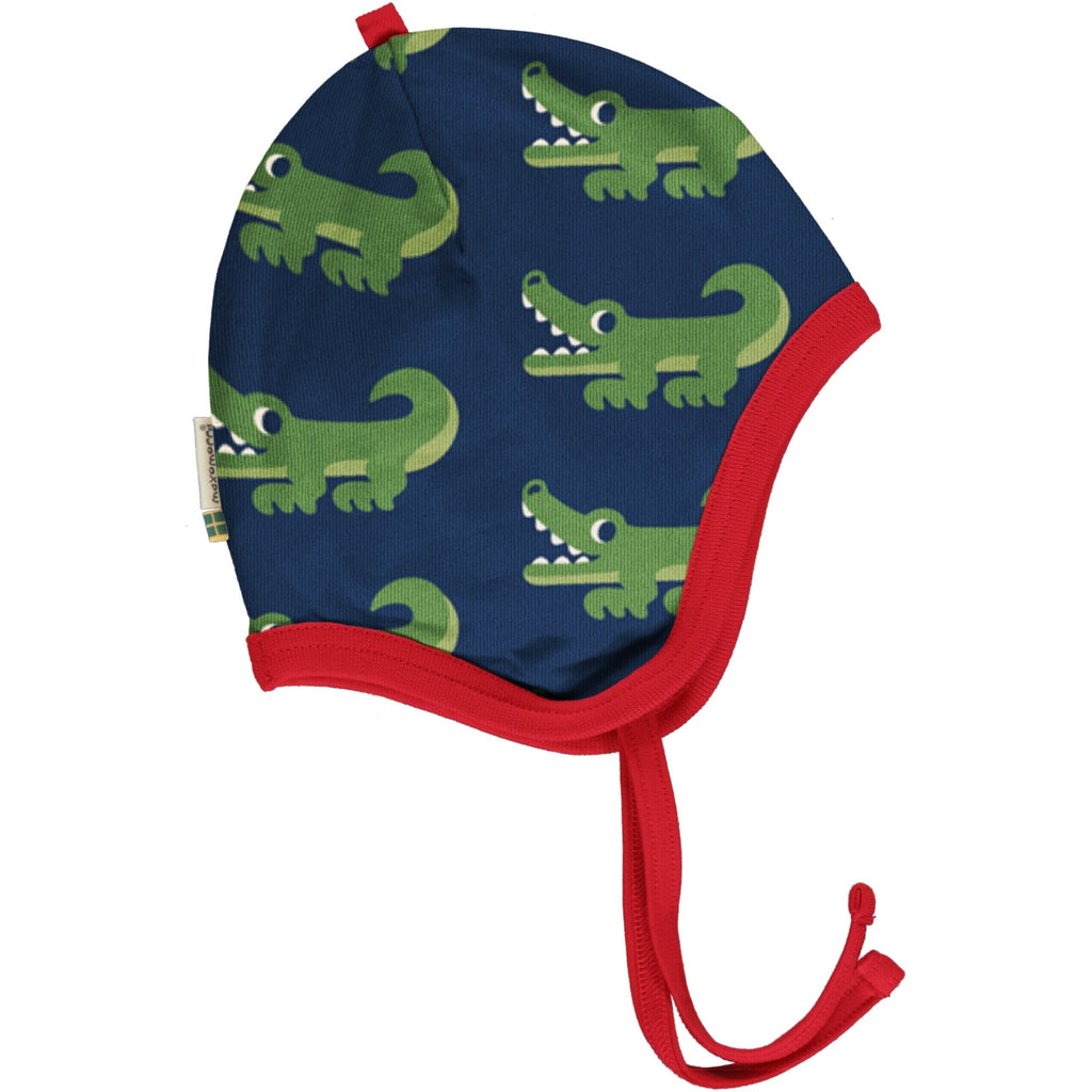 Maxomorra Crocodile Helmet Hat - Radish Loves