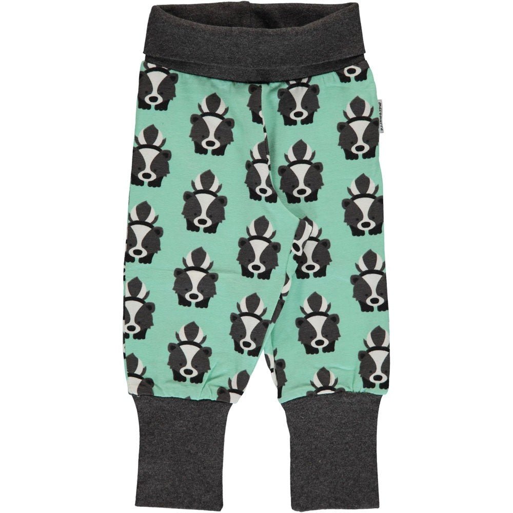 Maxomorra Skunk Rib Pants - Radish Loves