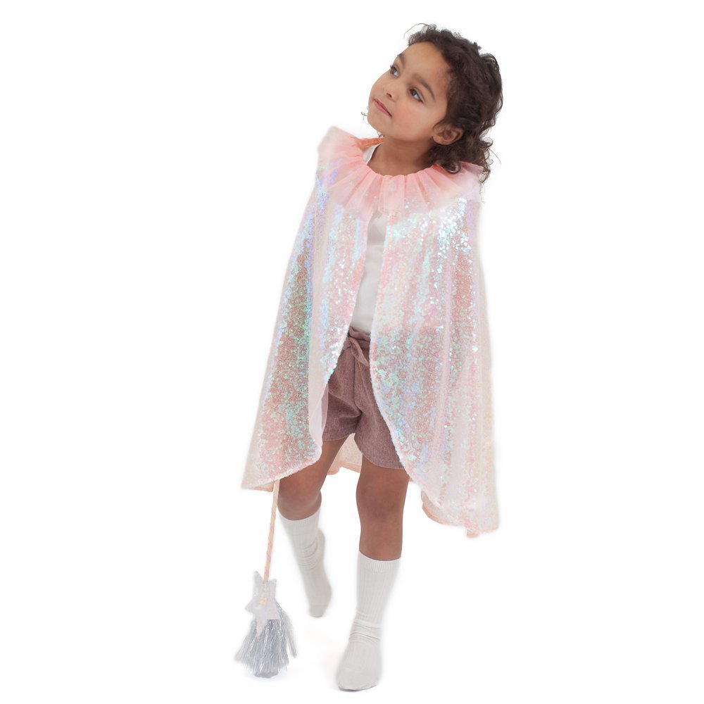 Meri Meri Iridescent Sequin Cape Costume - Radish Loves