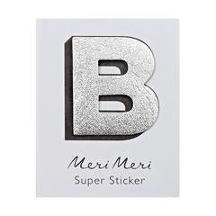 Meri Meri Leatherette Alphabet Stickers - Radish Loves