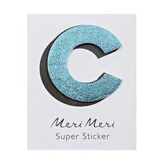 Meri Meri Leatherette Alphabet Stickers - Radish Loves