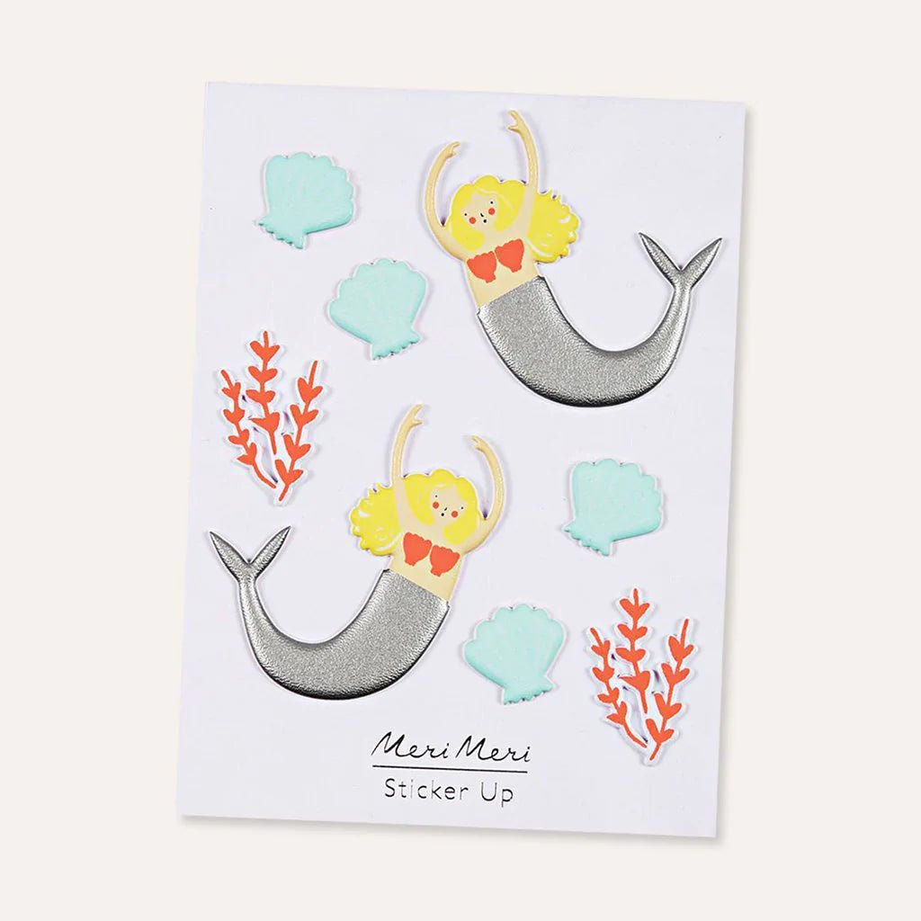 Meri Meri Puffy Stickers Mermaid - Radish Loves