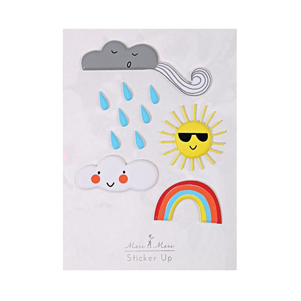 Meri Meri Puffy Stickers Weather - Radish Loves