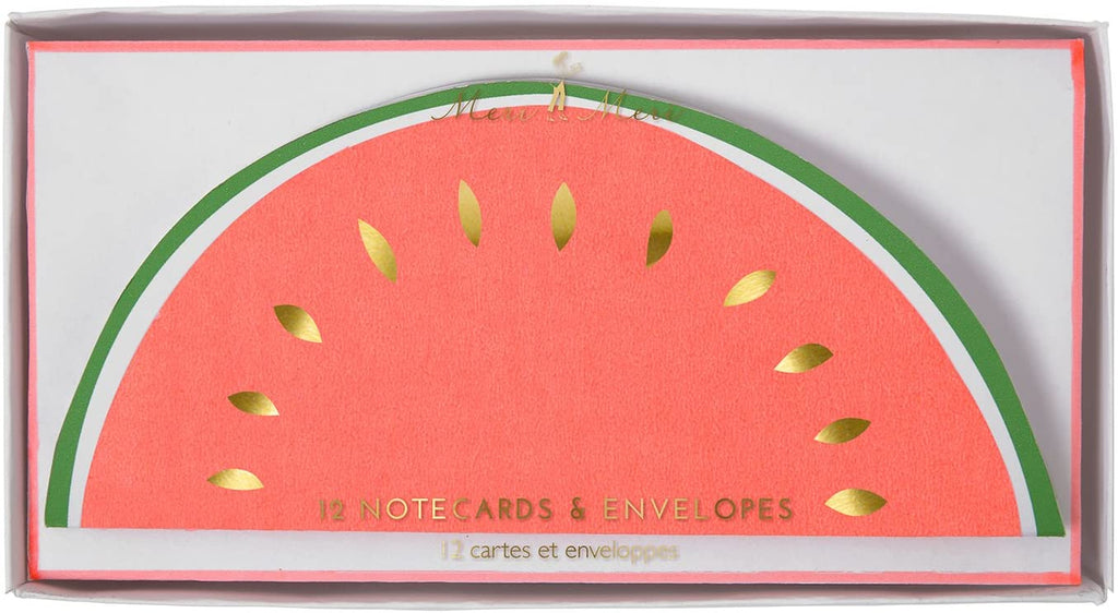 Meri Meri Watermelon Notecards - Radish Loves