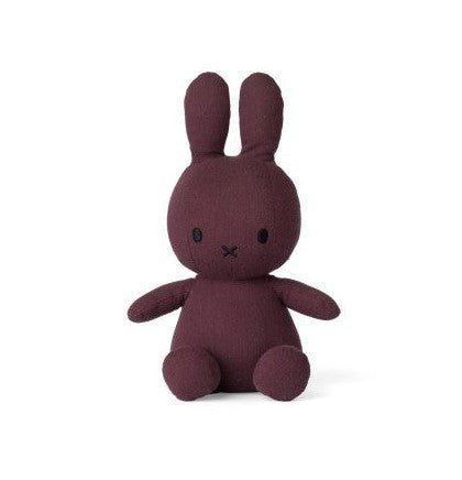 Miffy Sitting Mousseline Aubergine - Radish Loves