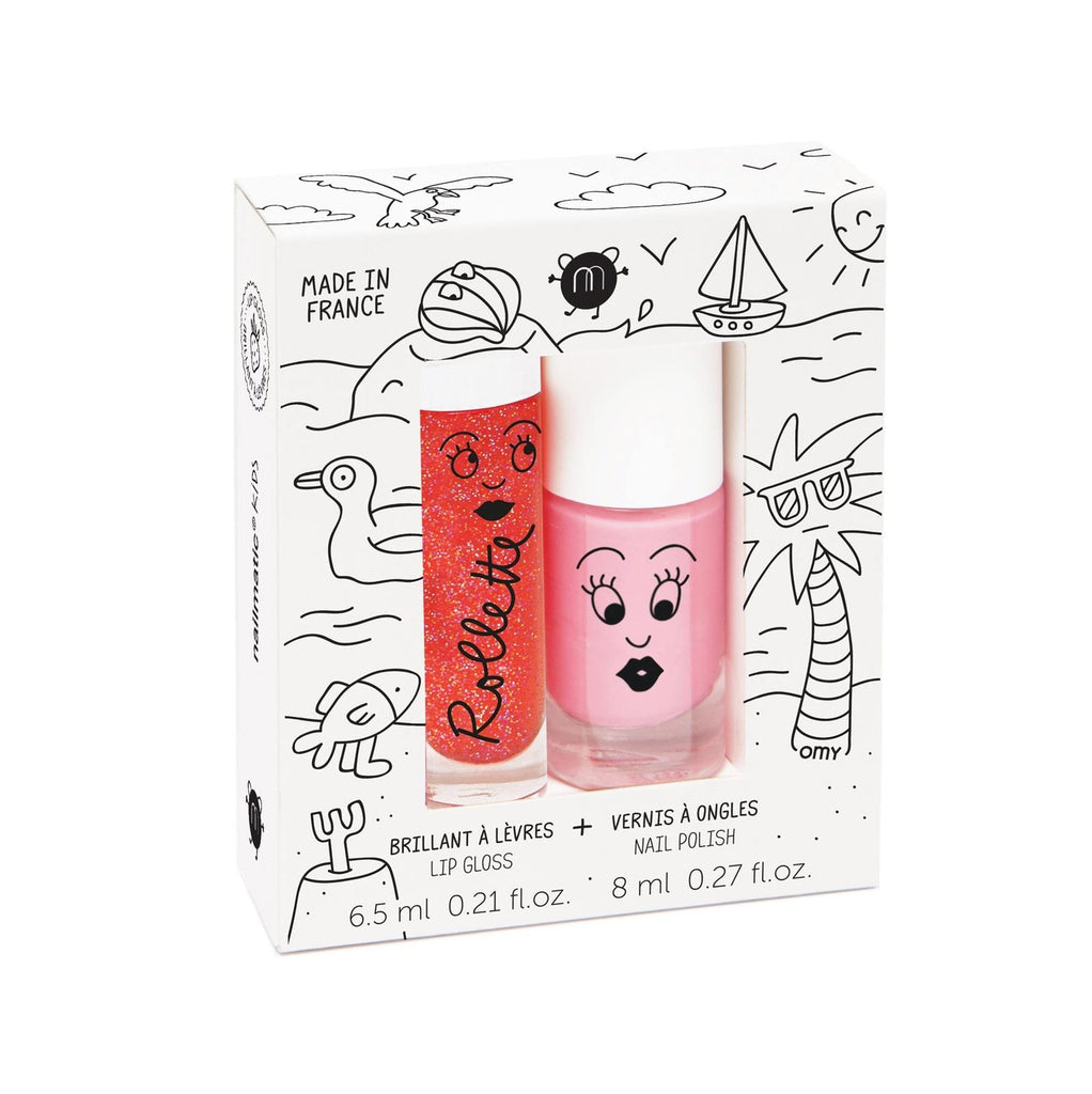 Nailmatic Kids Lip & Nail Duo - Holidays - Radish Loves
