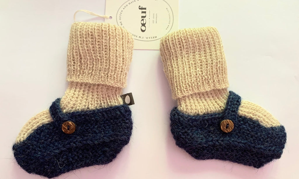 Oeuf Sock Booties - Radish Loves