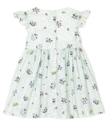 Petit Bateau Baby Girls Short Sleeved Print Dress - Radish Loves