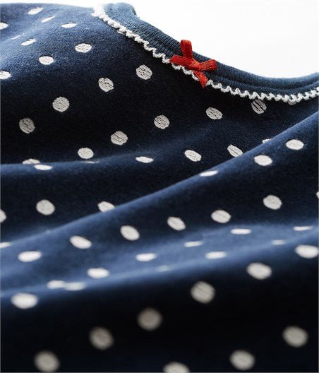 Petit Bateau Velour Sleepsuit - Radish Loves