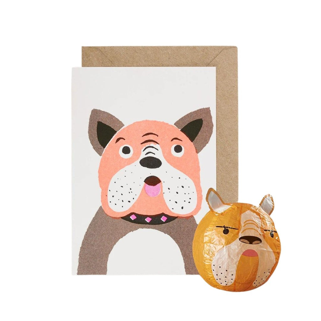 Petra Boase Japanese Paper Balloon Cards Dog - Radish Loves