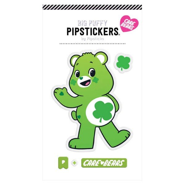 Pipsticks Big Puffy Good Luck Bear Sticker - Radish Loves