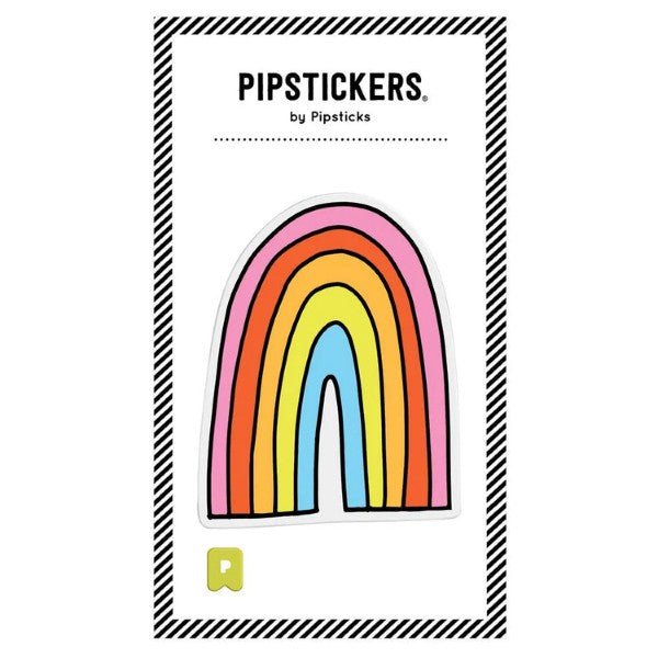 Pipsticks Big Puffy Rainbow Sticker - Radish Loves