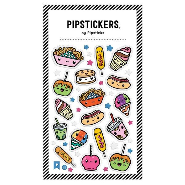 Pipsticks Glitter Puffy Carnival Treats Stickers - Radish Loves