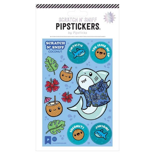Pipsticks Jawsome Scratch 'n Sniff Stickers - Radish Loves