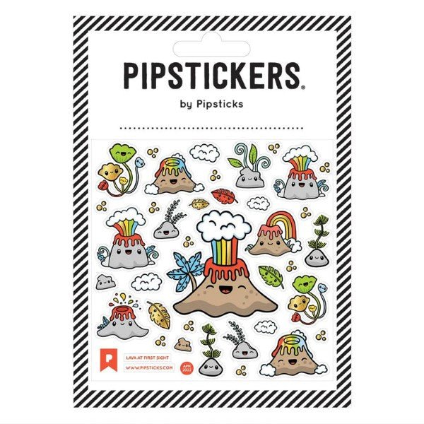 Pipsticks Lava At First Sight Stickers - Radish Loves