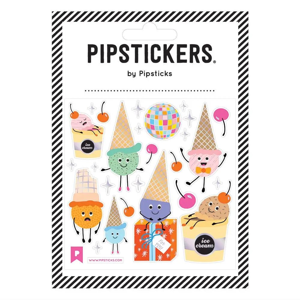 Pipsticks Out Of Cone-trol Fun Stickers - Radish Loves