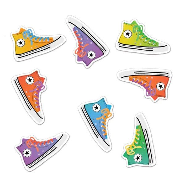 Pipsticks Rainbow High Tops Sticker Confetti - Radish Loves