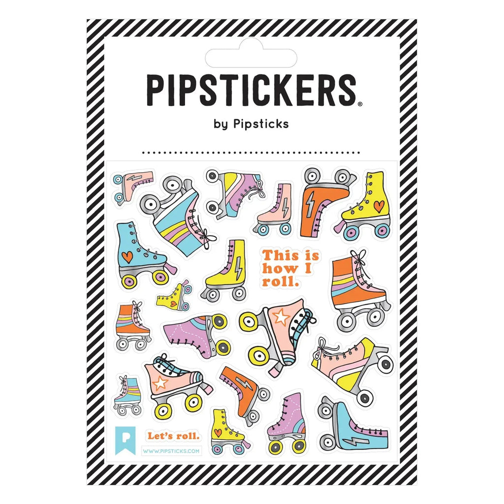Pipsticks This Is How I Roll Stickers - Radish Loves