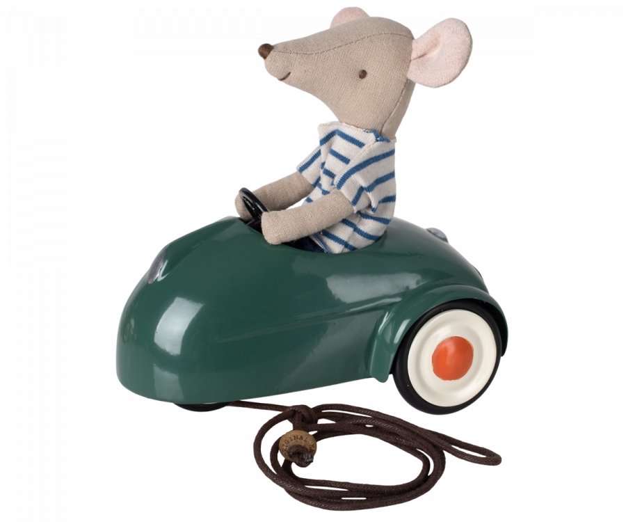 PRE ORDER Maileg Mouse Car - Dark Green - Radish Loves
