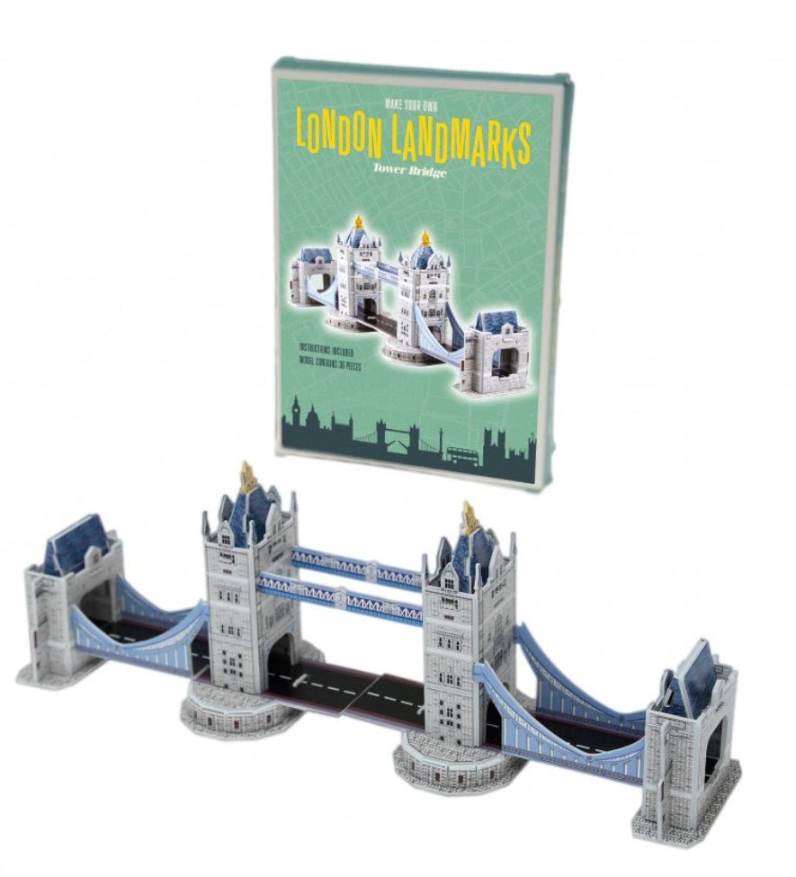 Rex London Make Your Own Landmark Tower Bridge - Radish Loves