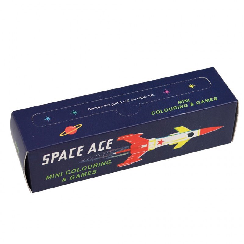 Rex London Space Ace Mini Colouring & Games - Radish Loves