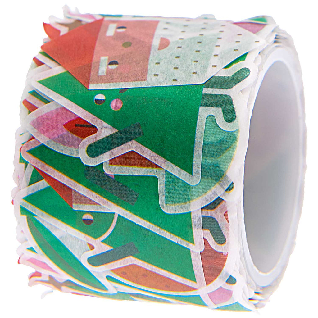 Rico Design Paper Merry Christmas Figures Washi Stickers - Radish Loves