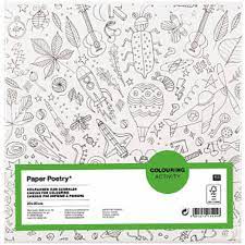 Rico Design Paper Poetry Insect Colouring Canvas - Radish Loves